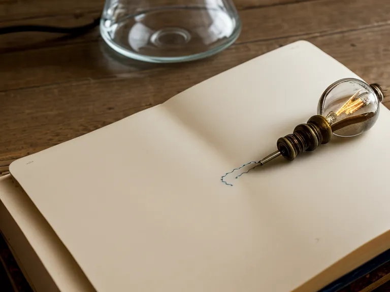 A handwritten logbook documenting tinnitus symptoms next to a supplement bottle.