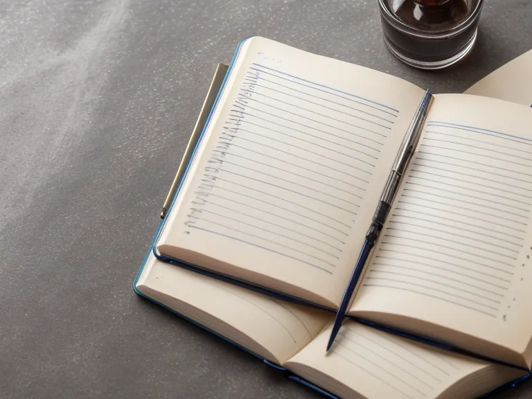 A handwritten logbook next to a bottle of Audifort hearing supplement.
