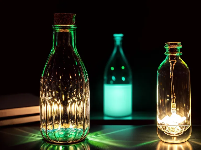 Audifort bottle next to audio waveform software in a dark room.