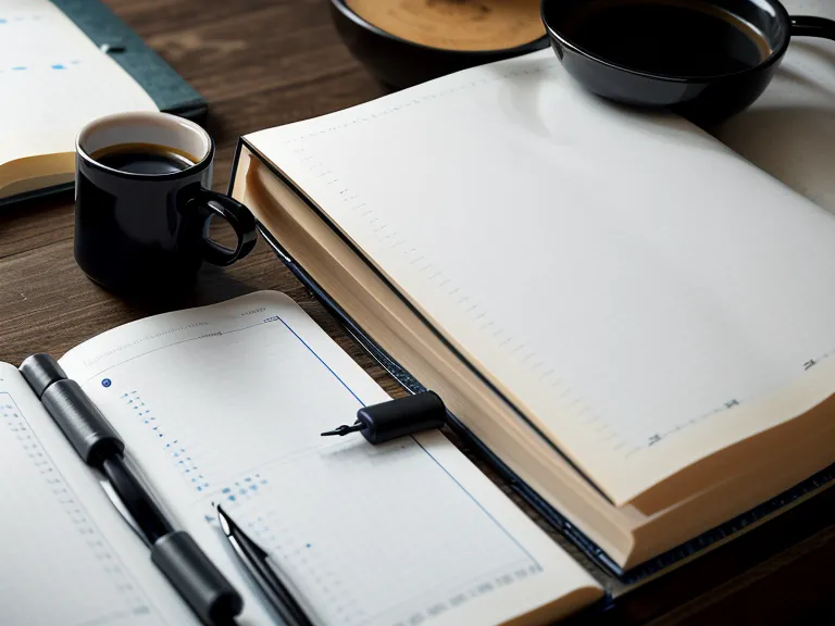 Handwritten journal tracking tinnitus ringing levels and caffeine intake next to earplugs.